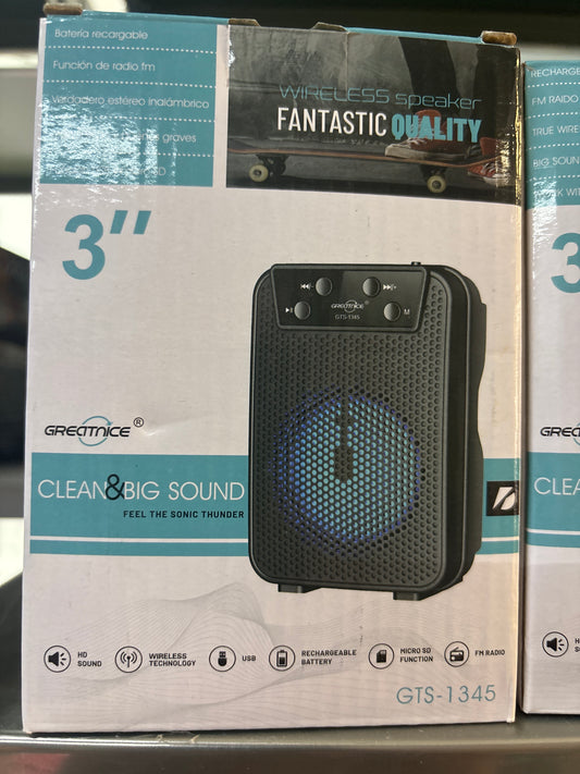 Bocina 3” Bluetooth